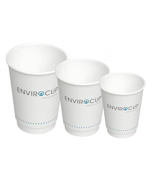 Compostable Double Wall Coffee Cups